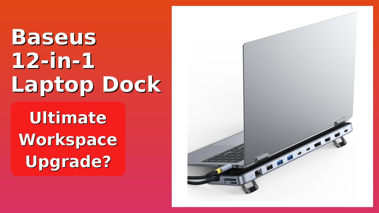 REVIEW (2025): Baseus 12-in-1 Laptop Dock. Features.