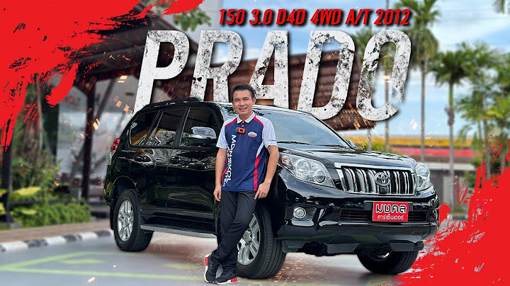 Toyota land cruiser prado 3.0 d4d ม อสอง