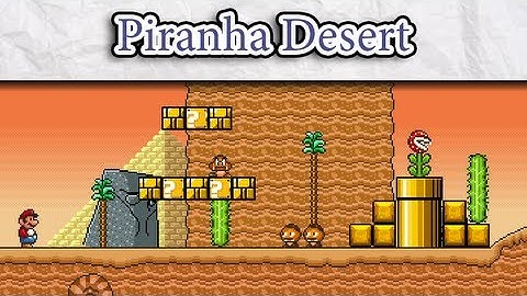 SMBX Custom Level - Piranha Desert
