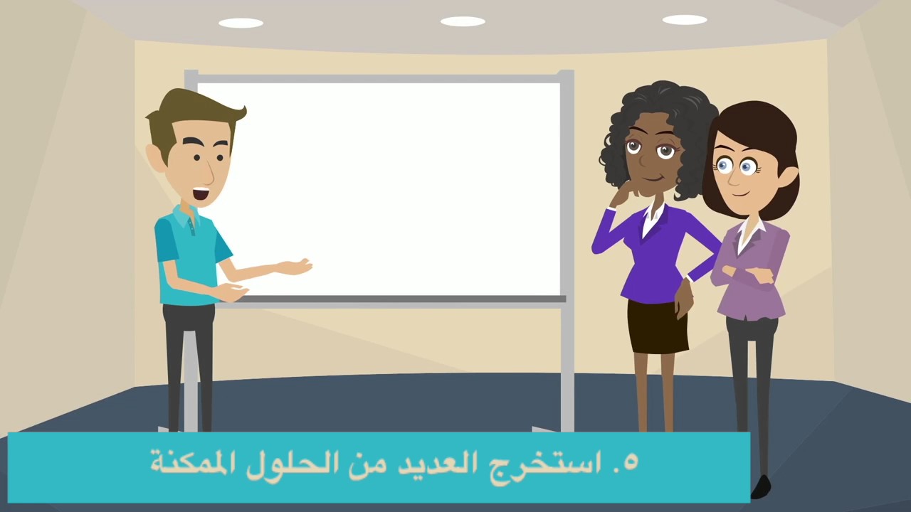 فيديو ٤ سبع خطوات لحل المشاكل باستخدام استراتيجية عظمة السمكة