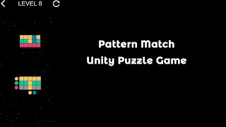 Pattern Match - Unity Puzzle Game | Puzzle Game In Unity