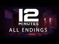 Twelve Minutes - ALL 6 ENDINGS + Secret True Ending