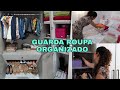 ORGANIZAÇÃO DO GUARDA ROUPA, COMO DOBRAR ROUPAS E MAIS...| LETÍCIA VELOSO