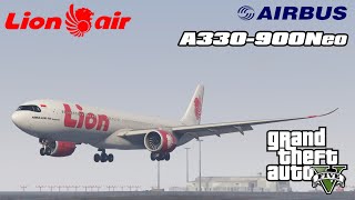 Review Mod GTA 5 Pesawat Lion Air Airbus A330-900Neo