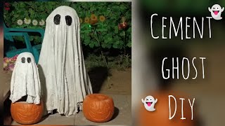 Jumbo and mini ghost using just cement!!