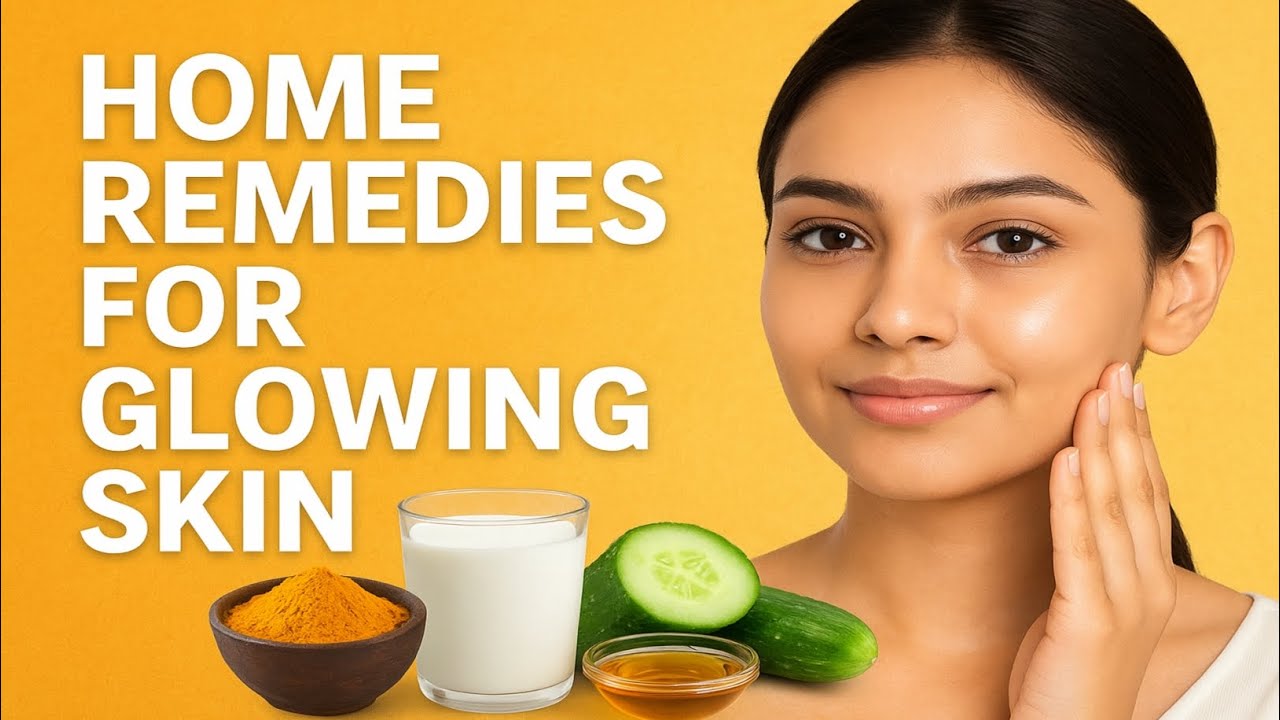 Home Remedies for Glowing Skin – Natural Beauty Tips - YouTube
