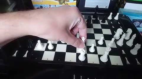 Arena FIDE Master VS Excalibur Mirage Chess Computer Level 06 Demonstration 25.08.18