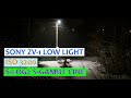 Sony ZV-1 S-LOG2  ISO 3200, LOW LIGHT, S-Gamut Cine