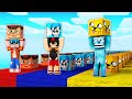 ¡DESAFÍO CON LUCKY BLOCKS DE LOS COMPAS! ❓😱 LOS COMPAS EN MINECRAFT TIMBA VK e INVICTOR