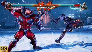 Gigas vs Bryan | Tekken 7 | CPU vs CPU AI vs AI