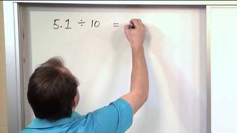 Lesson 6 - Dividing By Powers Of 10 (5th Grade Math)