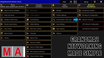 GrandMA2 Networking Made Simple
