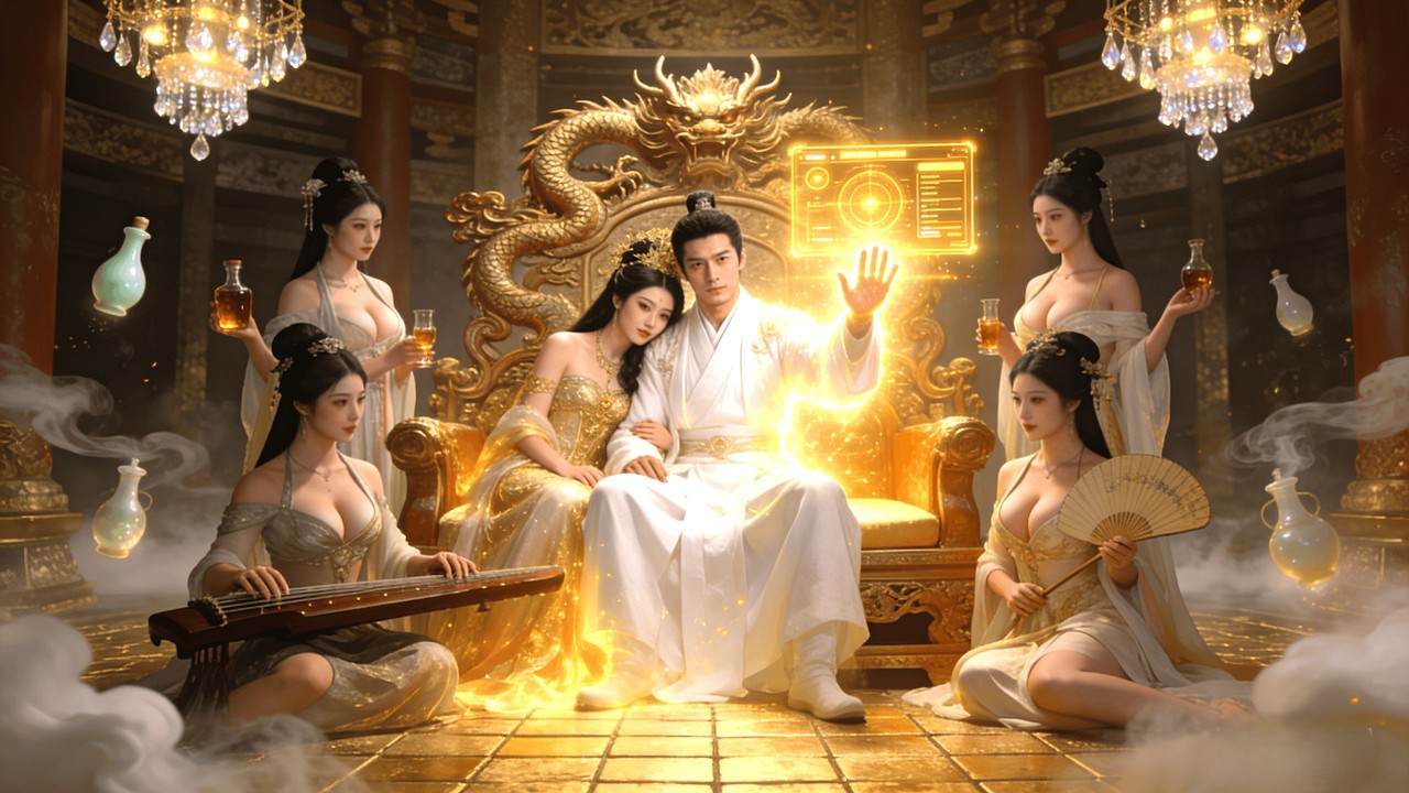 Transmigrasi ke dunia kultivasi, dapet sistem — sekarang tinggal terpencil sama maharani 🏞️！