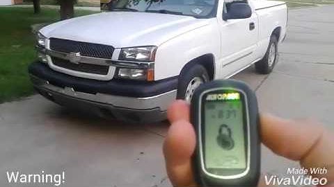 Autopage C3 RS677P Alarm/Remote Start DEMO