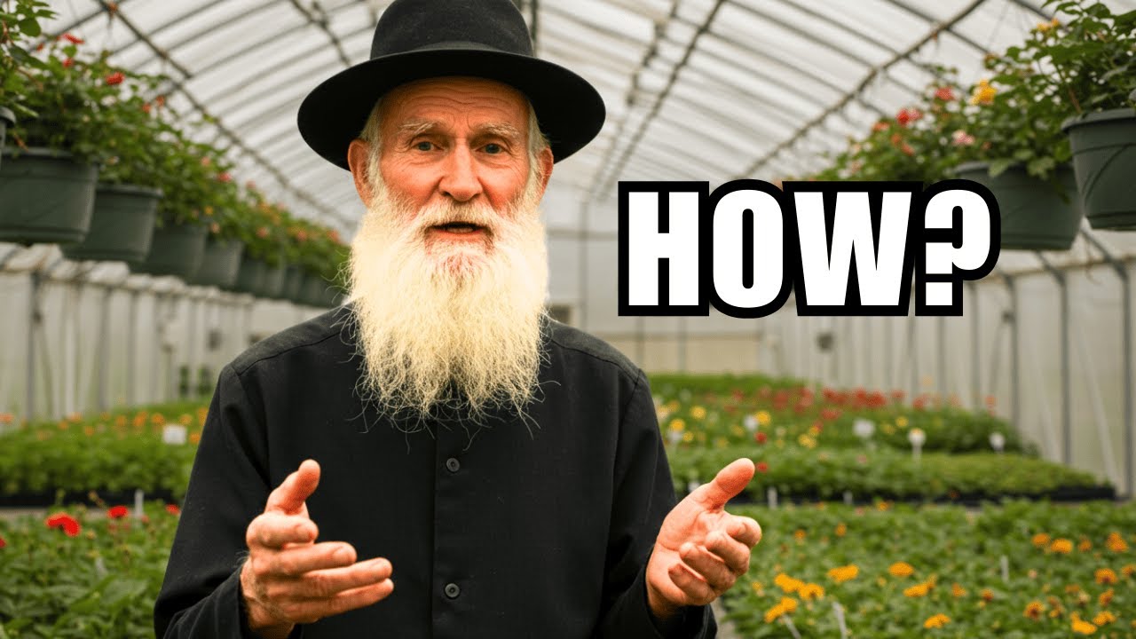 Как амиши ОТОПЛЯЮТ зимнюю теплицу БЕЗ ГАЗА И ЭЛЕКТРИЧЕСТВА
