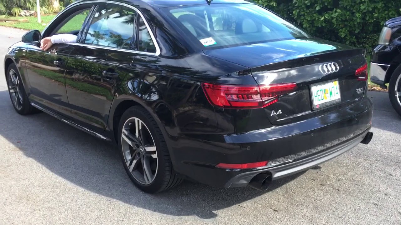 2017 B9 A4 Muffler/Resonater Delete (launch control) (straight pipe