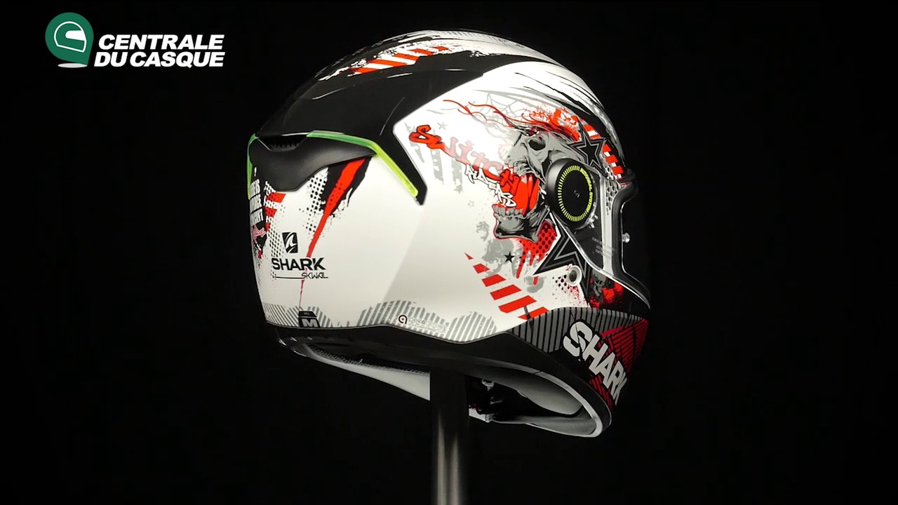 360 Shark Skwal Switch Riders White Wkr Centrale Du Casquecom