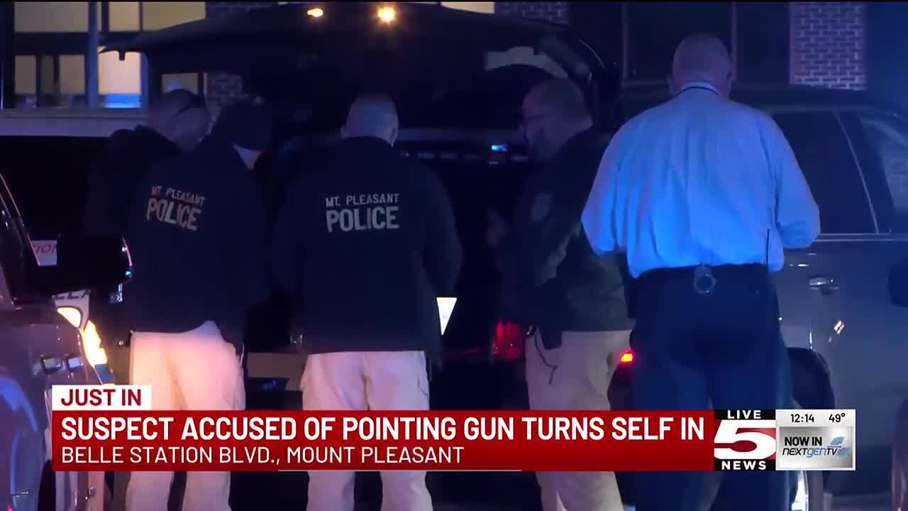 VIDEO: Man wanted in Mount Pleasant gun pointing incident arrested ...