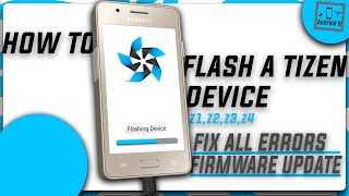 How To Flash A Tizen Device | Firmware Update Samsung Z1,Z2,Z3,Z4 screenshot 2