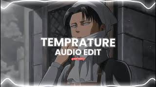 temprature - sean paul [edit audio]