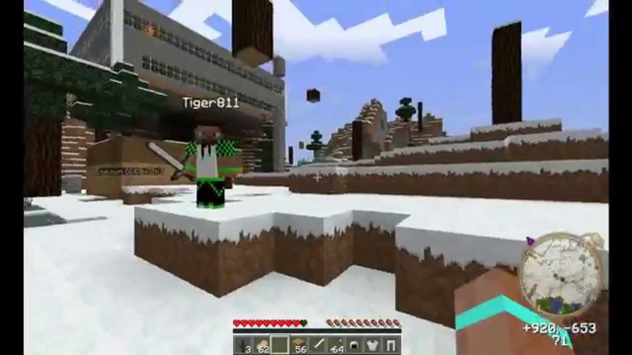 Выживание в Minecraft 1 серия. Видео из игры Майнкрафт