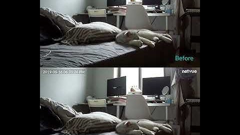 Major Upgrade of Motion Detection and Motion Video - Before and After