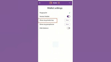 ví Pi cập nhập thêm mục hiển thị Private Key 🅿️ℹ️✅🎉💥 #investtv #pinetwork #coin #crypto