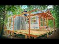 Working Hard(er) on the Off Grid TINY HOUSE! Goats EVERYWHERE!