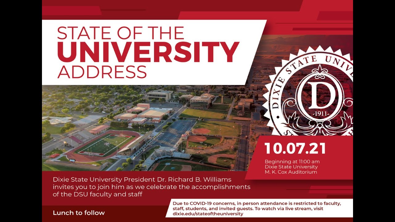 Dixie State University. University address