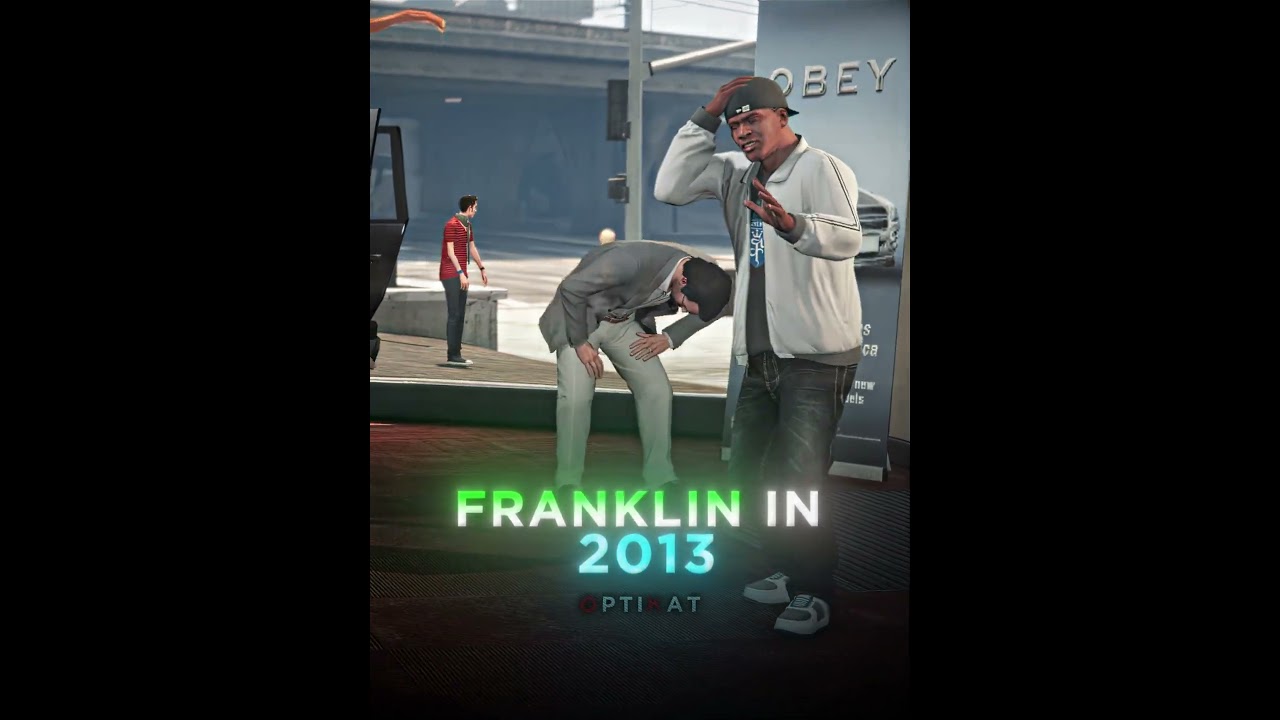 GTA V | Франклин и Си-Джей — настоящие ветераны своей эпохи 💚💀 