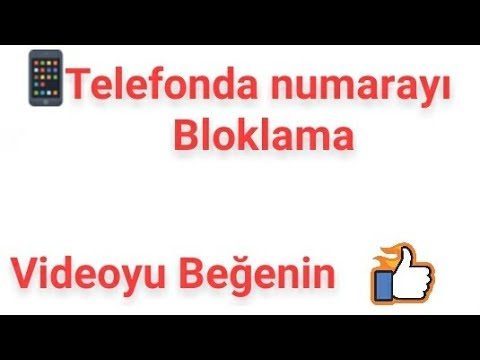 Video: Bloklanmış nömrənin mesaj yazmağa cəhd edib-etmədiyini deyə bilərsinizmi?