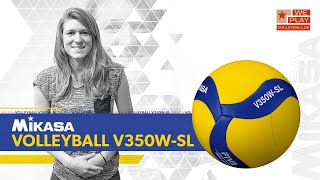 Adult V350W-SL Volleyball MIKASA Unisex 5 Blue 