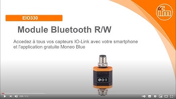 Gérez tous les capteurs IO-Link du marché en Bluetooth depuis votre appareil mobile