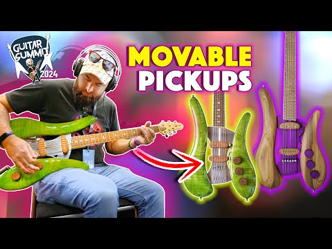 PB Guitars | Movable Pickups Concept from Guitar Summit 2024!