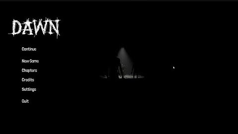 DAWN - Log - 23-12-2025 - Main Menu [W.I.P]