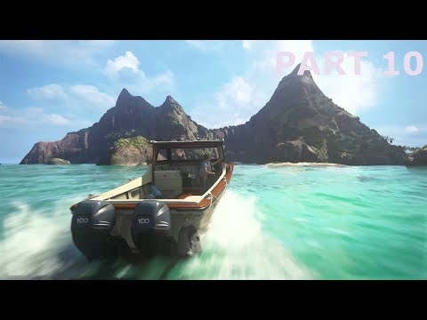 UNCHARTED 4 : A Thief's End Part 10 - At Sea - Walkthrough Gameplay on PS5.