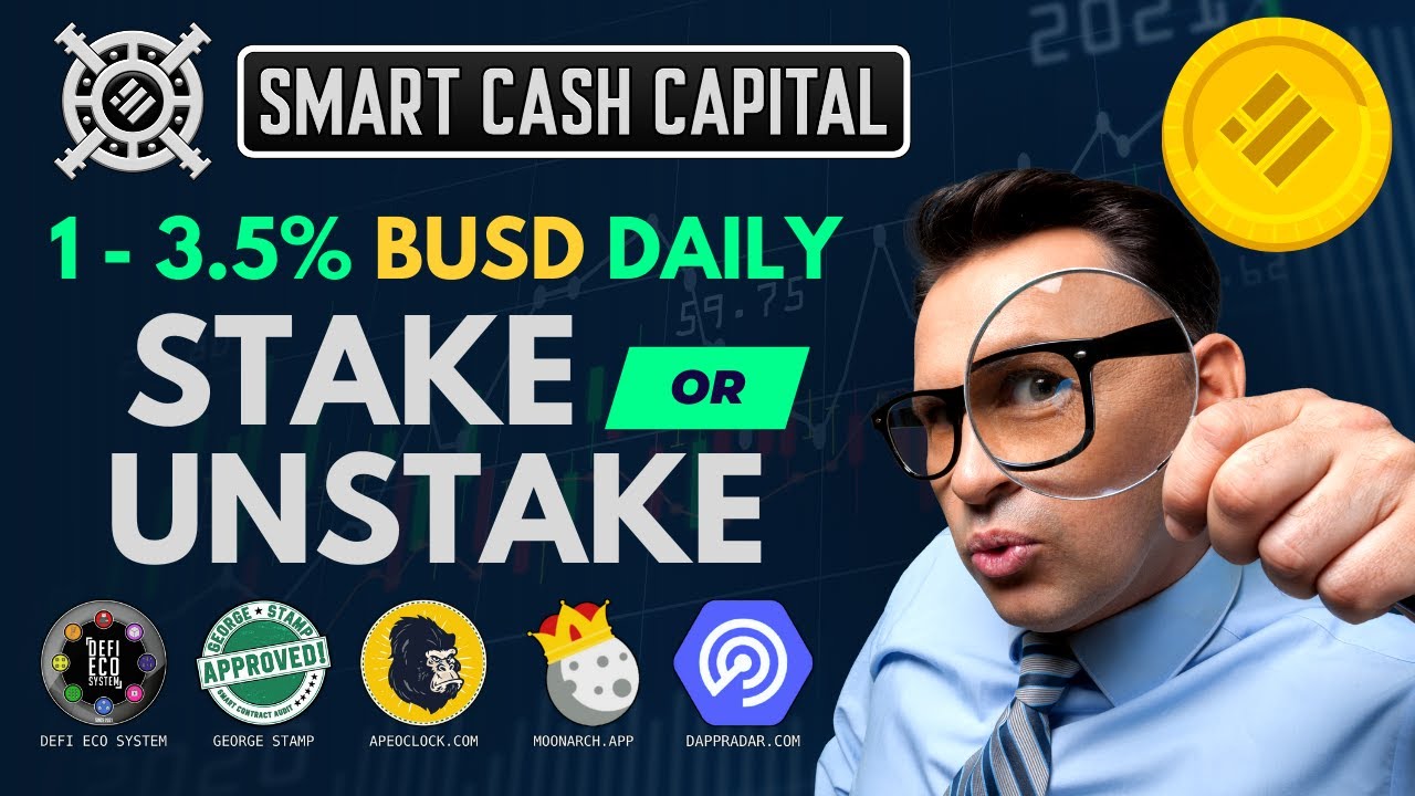 SMART CASH CAPITAL | AMAZING DEFI TEAM | AUDITED | ROI DAPP | 1 - 3.5% PER DAY | BUSD STABLE COIN |