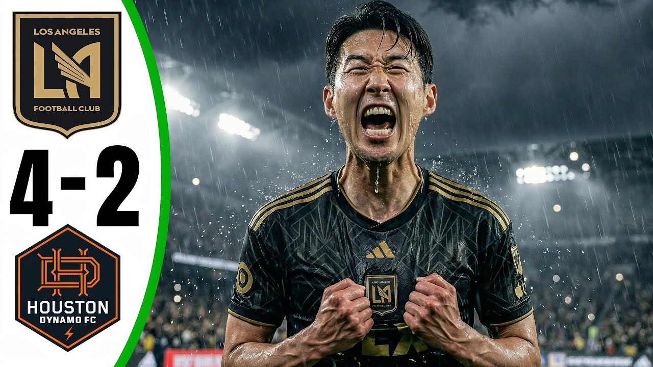 손흥민 해트트릭 - 로스앤젤레스 대 휴스턴 다이나모 4-2 - 모든 골 및 하이라이트  - 2026년 2월 27일