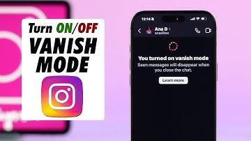 Vanish Mode on Instagram: How to Turn On/Off in iPhone or Android!