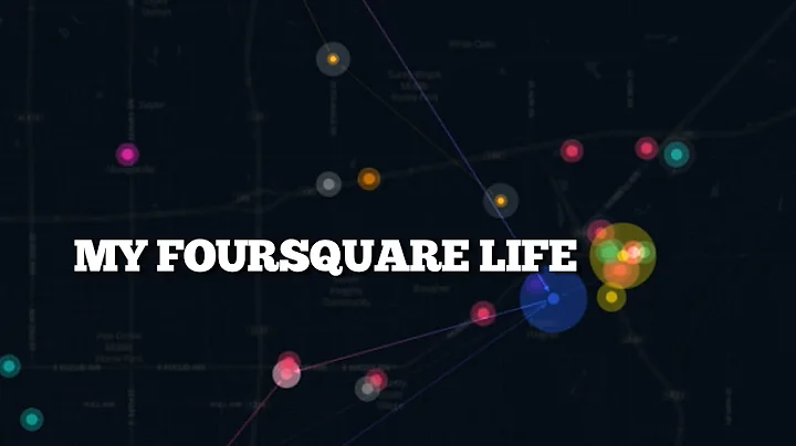 Two Years of My Life via Foursquare