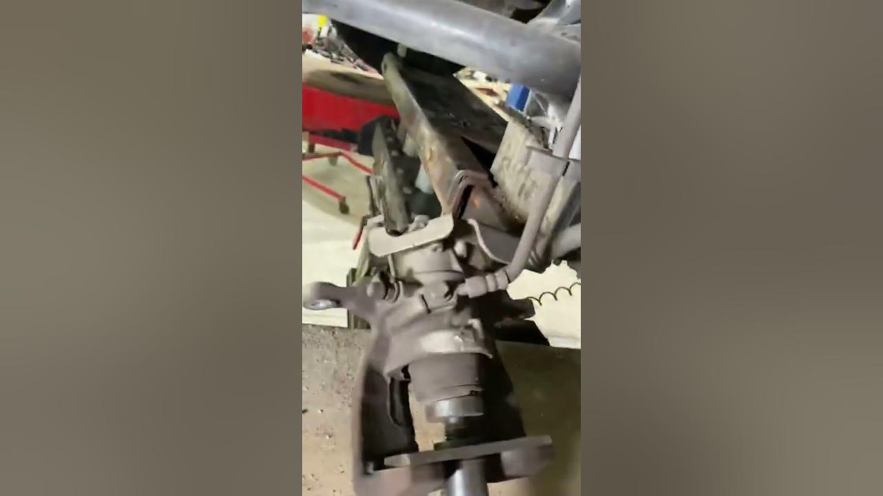 Ford Transit Rear Brakes Tip - YouTube