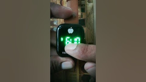 Digital Touch Watch Ka Time Kaise Set Kare // How To Set Time Touch Watch #shortvideo // #shorts