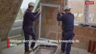 видео: Правильний монтаж мансардного вікна VELUX   крок за кроком картинка: Правильний монтаж мансардного вікна VELUX   крок за кроком