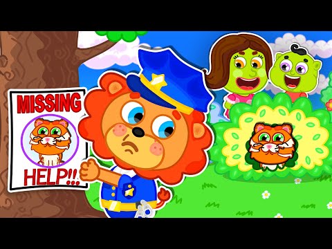 Маша и Леопольд. Пропал котик - Мультик для детей - Lion Family на русском