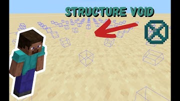 How to make Structure voids VISIBLE In Minecraft 1.21