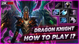 🔥 Dota 1 , Dragon Knight , как играть на DK ? Beyond Godlike (Завтра перезалью картинку!)