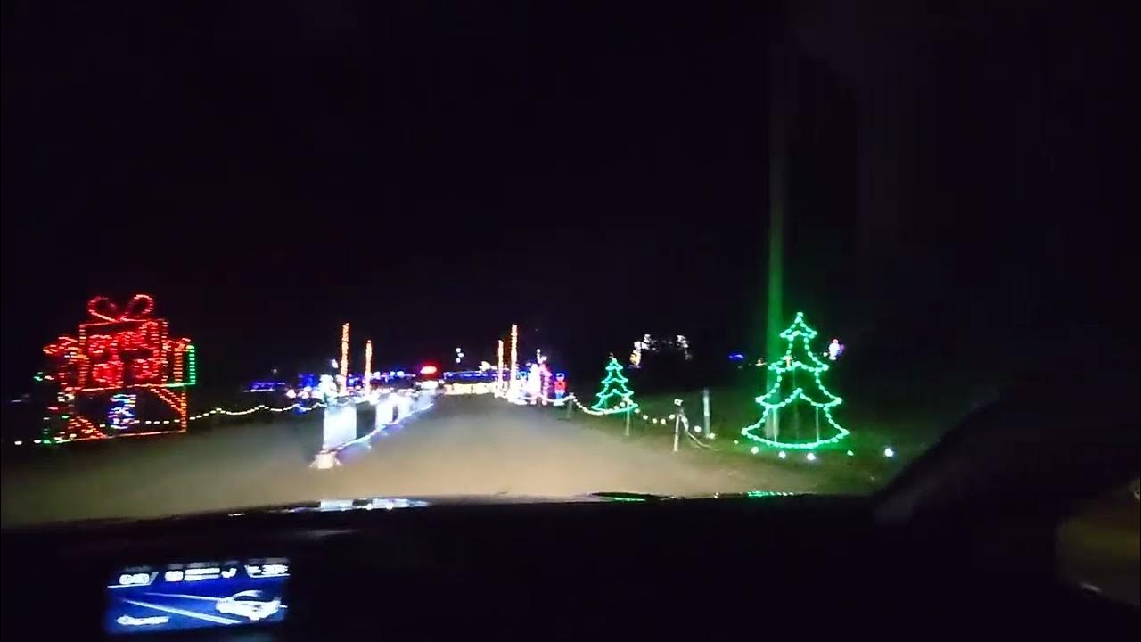 Christmas light show in Rotary Park in Wentzville, MO, December 2022 1