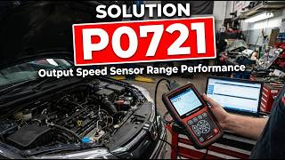 HOW TO FIX P0721 OBD II ERROR CODE - Output Speed Sensor Range Performance
