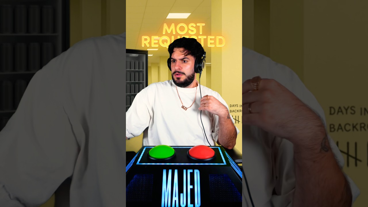 Majed finally reacts to “poster boy - 2hollis” 🫣