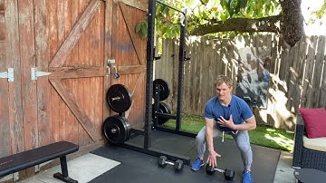 Alternating Single Arm Dumbbell Clean and Press